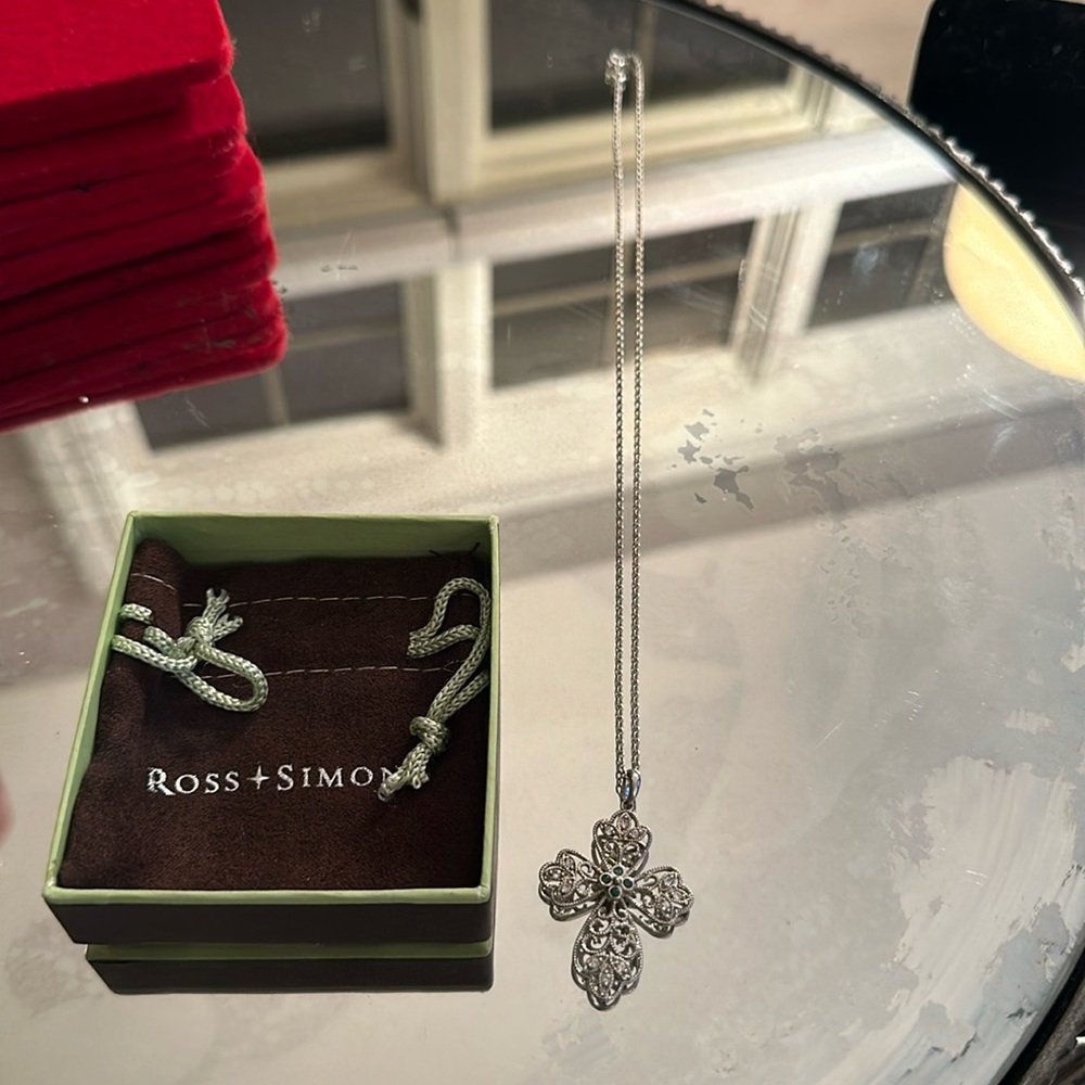 Ross + Simons Cross Necklace